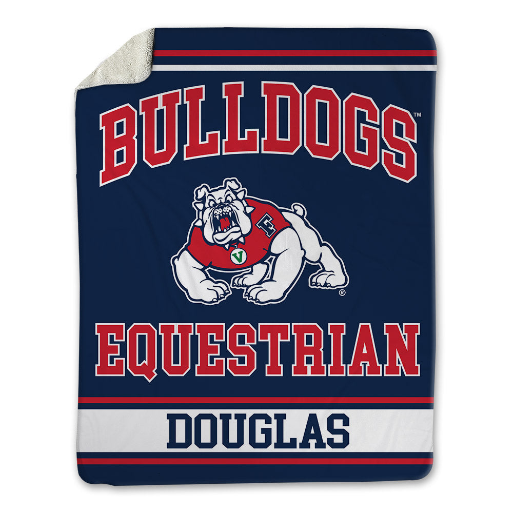 Fresno State - NCAA Equestrian : Maya Douglas - Blanket-0