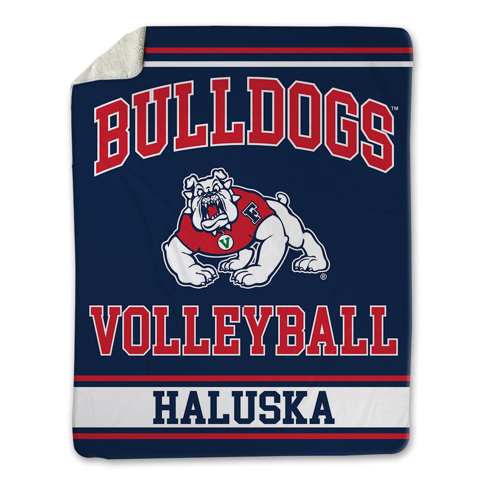 Fresno State - NCAA Women's Volleyball : Addison Haluska - Blanket-0