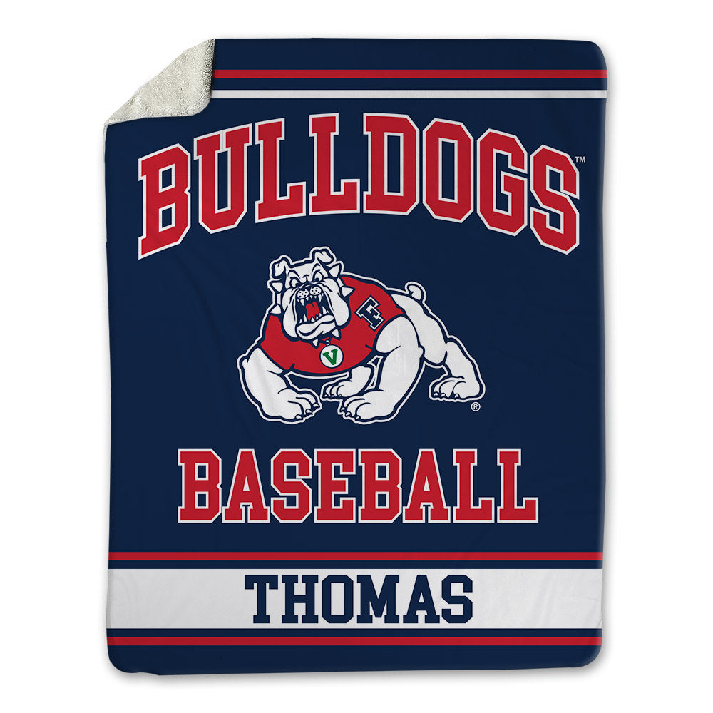 Fresno State - NCAA Baseball : Brandon Thomas - Blanket-0