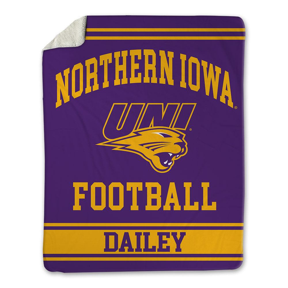 Northern Iowa - NCAA Football : Jaxon Dailey - Blanket-0