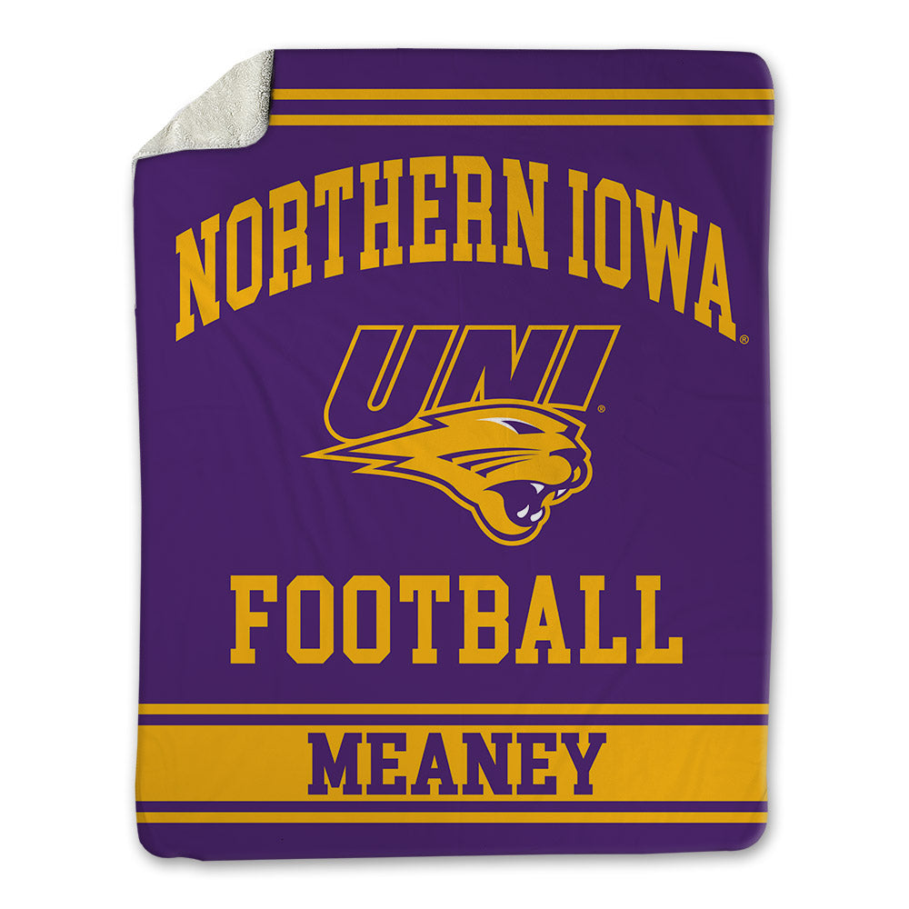 Northern Iowa - NCAA Football : Gabe Meaney - Blanket-0