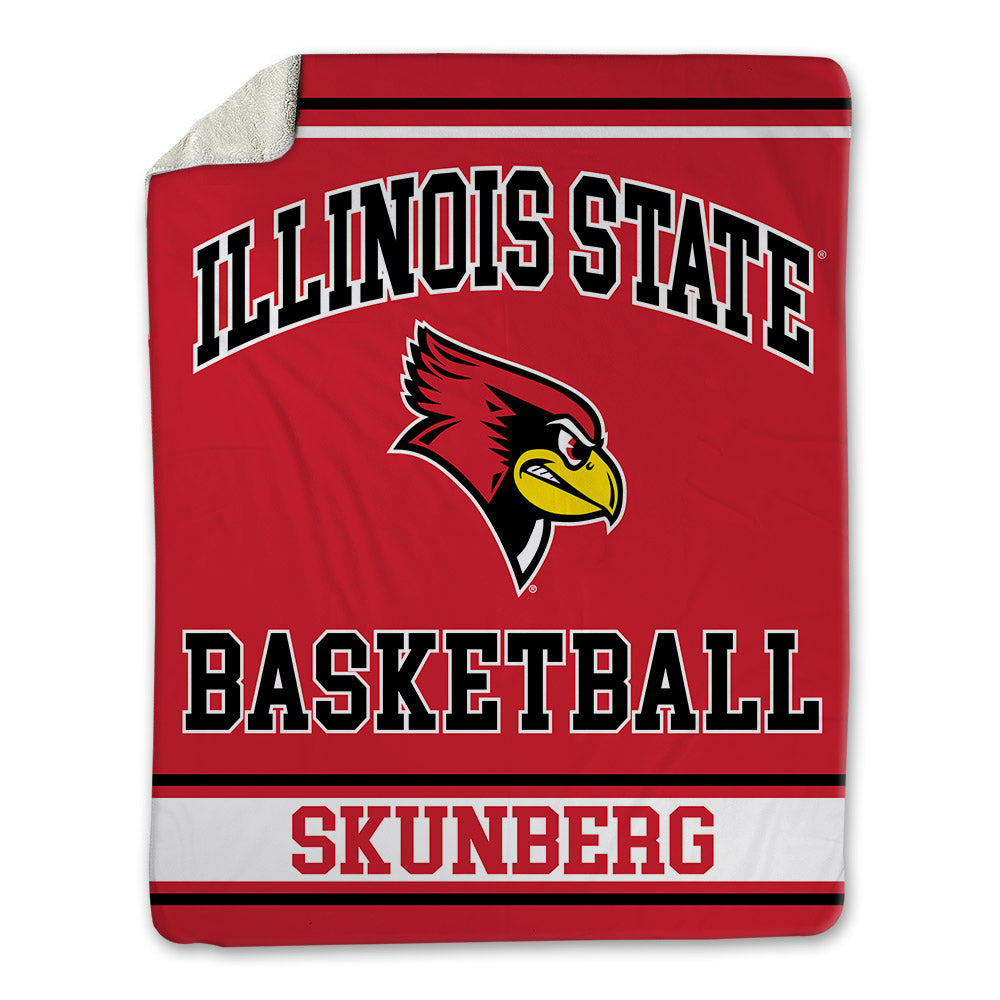 Illinois State - NCAA Men's Basketball : Boden Skunberg - Blanket-0