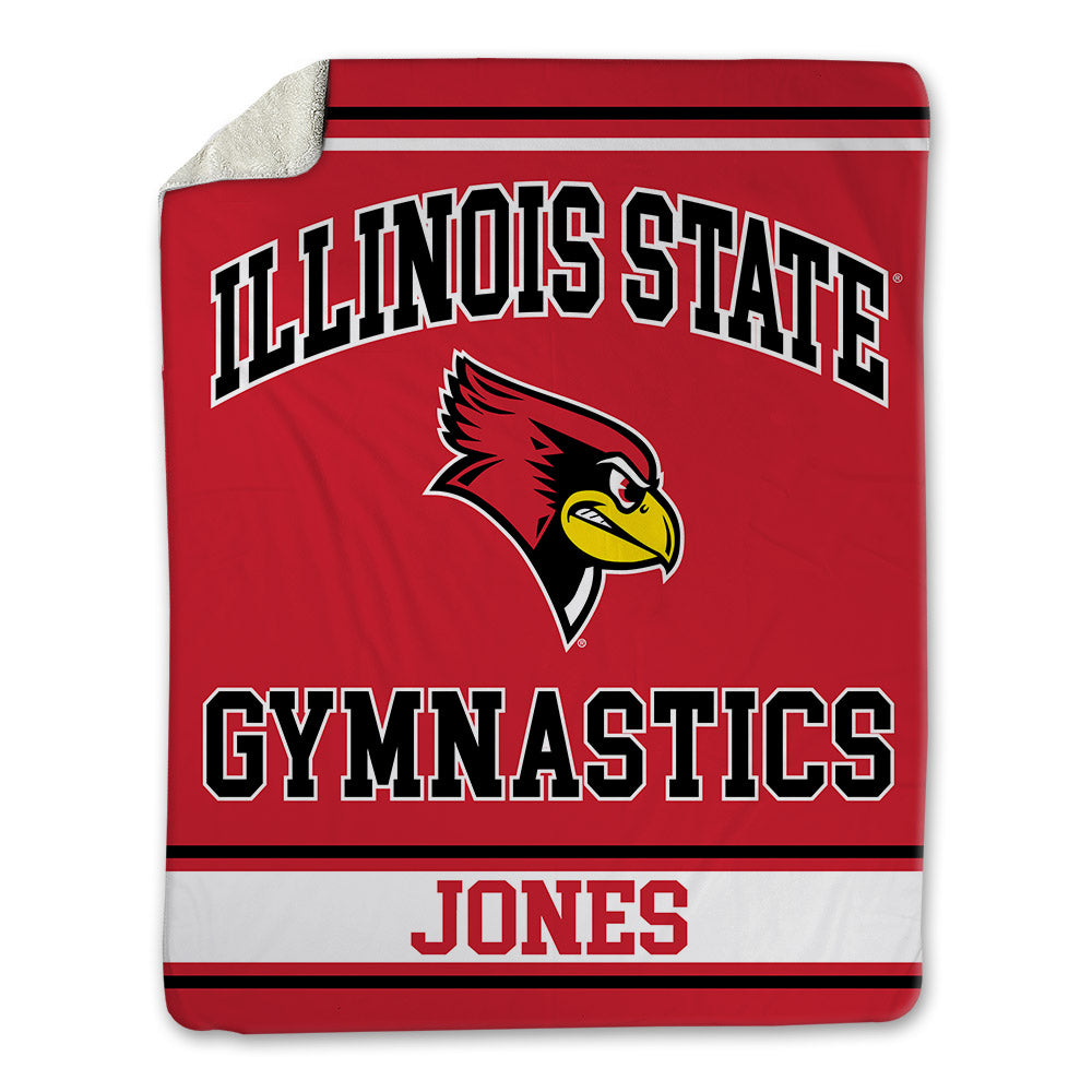 Illinois State - NCAA Women's Gymnastics : Jaly Jones - Blanket-0
