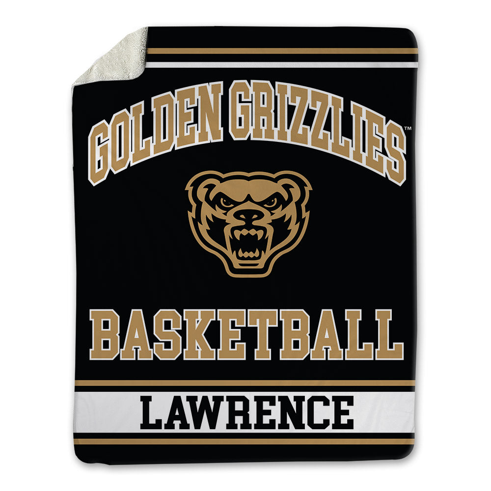 Oakland - NCAA Women's Basketball : Kyra Lawrence - Blanket-0