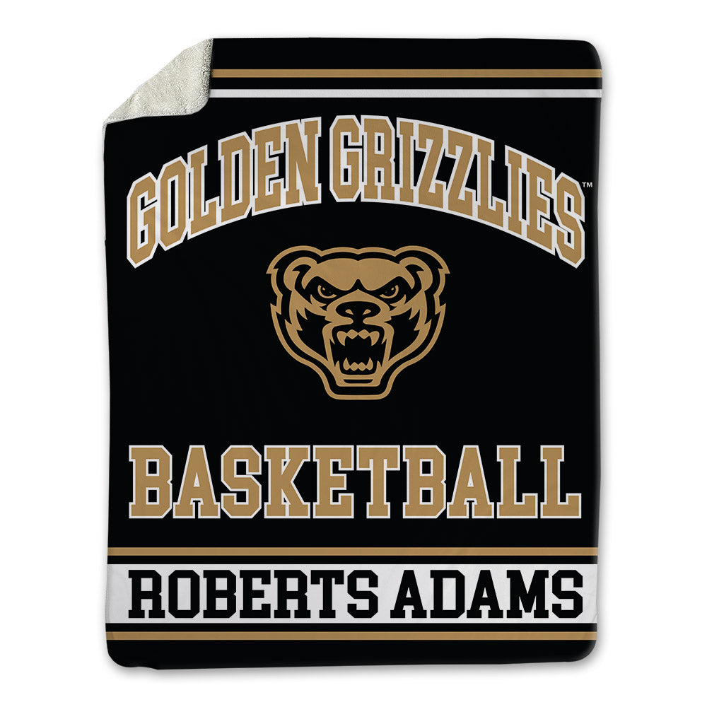 Oakland - NCAA Women's Basketball : Sereniti Roberts Adams - Blanket-0