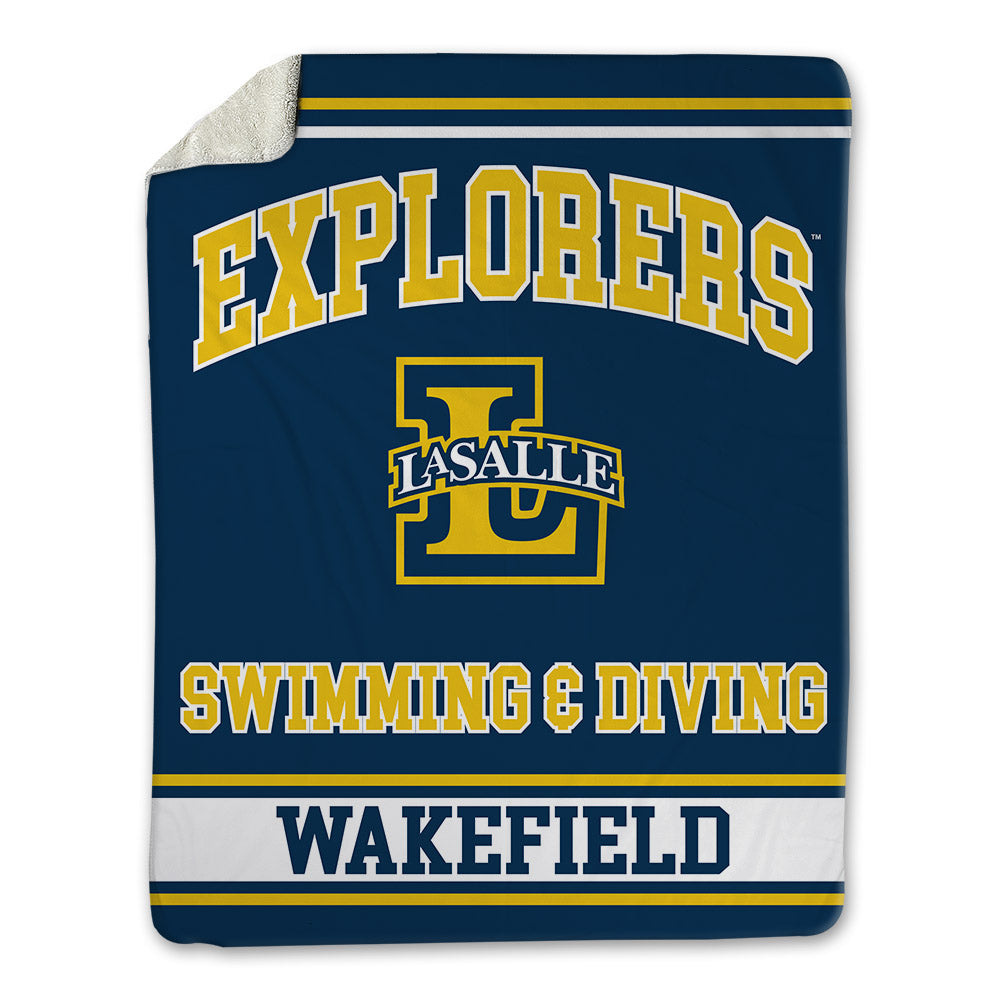 La Salle - NCAA Men's Swimming & Diving : Austin Wakefield - Blanket-0