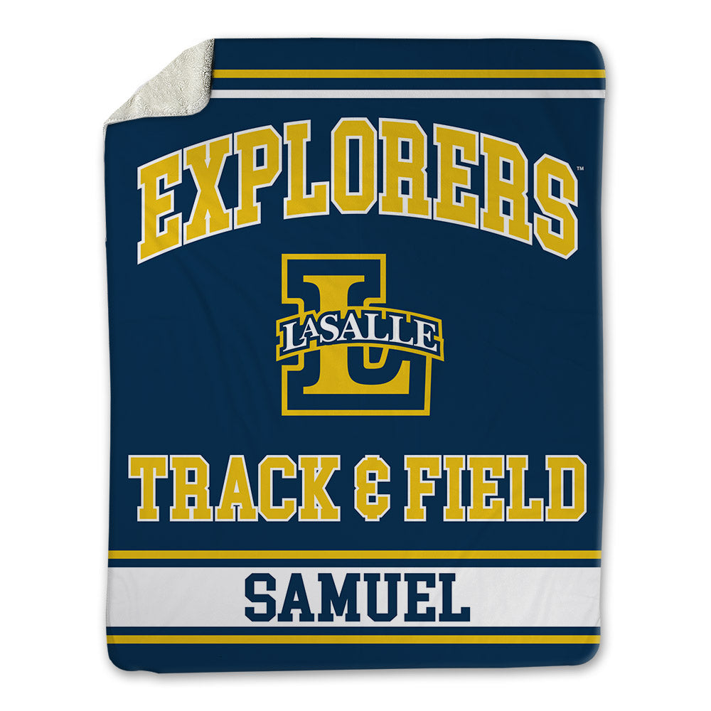 La Salle - NCAA Men's Track & Field : Kenji Samuel - Blanket-0