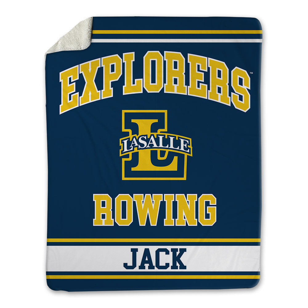 La Salle - NCAA Women's Rowing : Madison Jack - Blanket-0