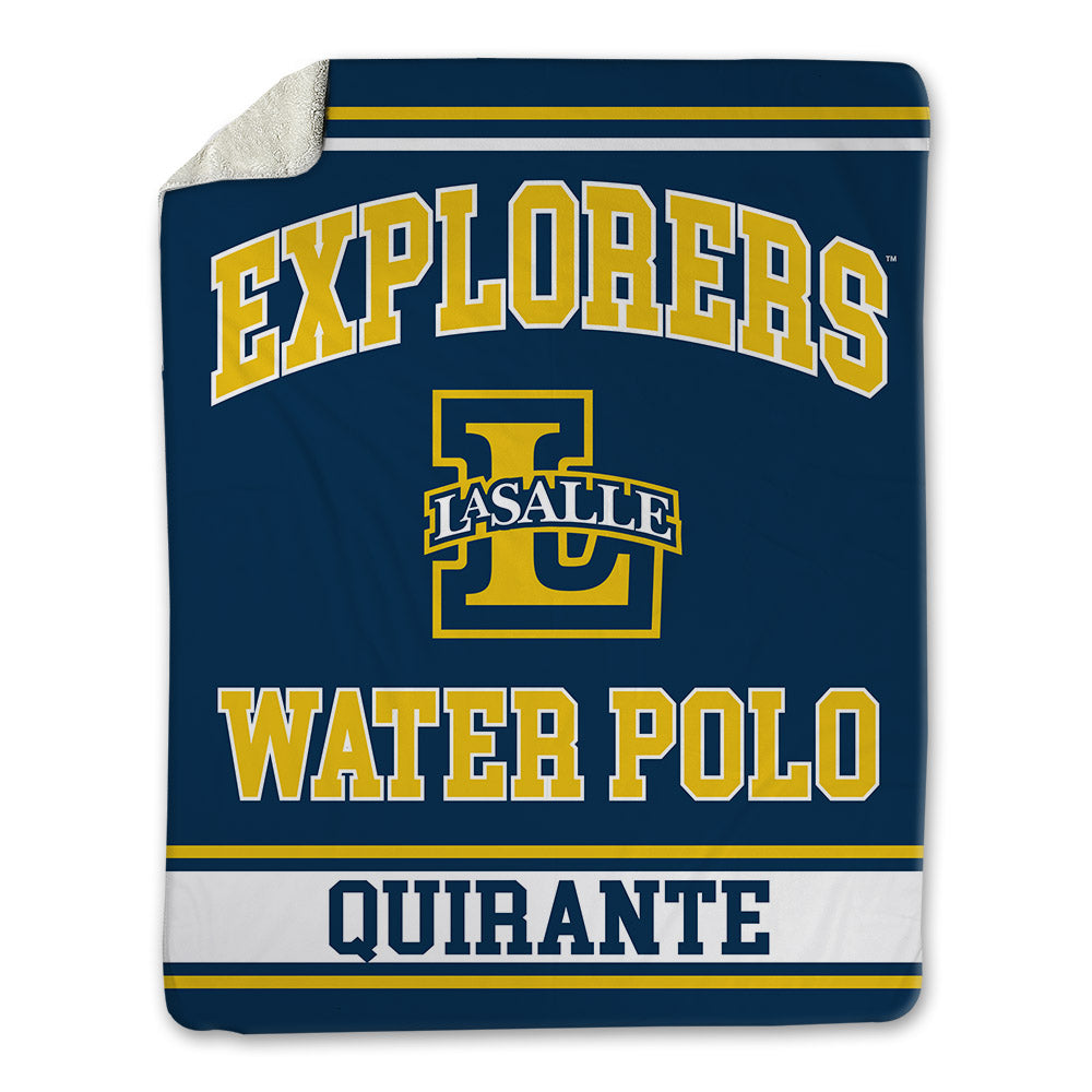 La Salle - NCAA Women's Water Polo : Sara Quirante - Blanket-0