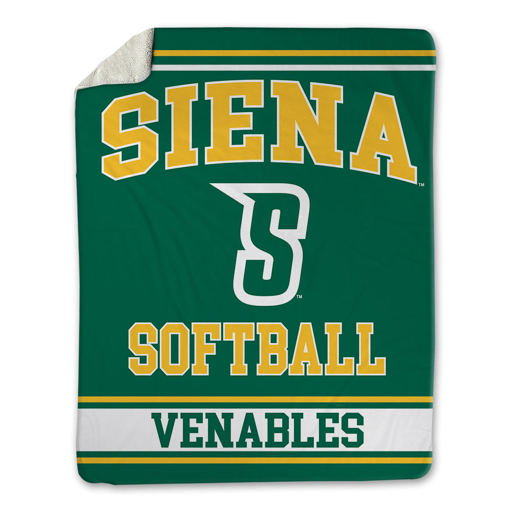 Siena - NCAA Softball : Carlie Venables - Blanket-0
