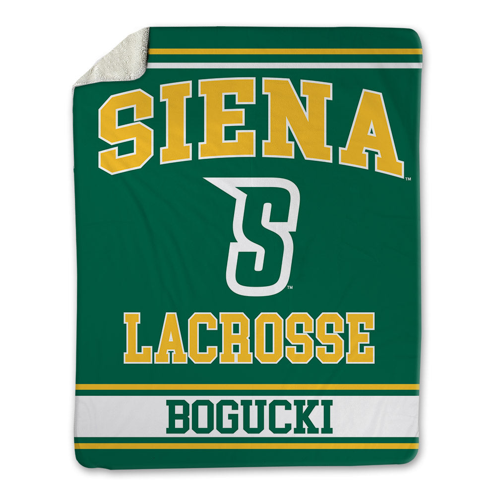Siena - NCAA Women's Lacrosse : Kaitlin Bogucki - Blanket-0