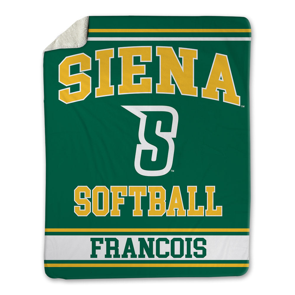 Siena - NCAA Softball : Hailey Francois - Blanket-0