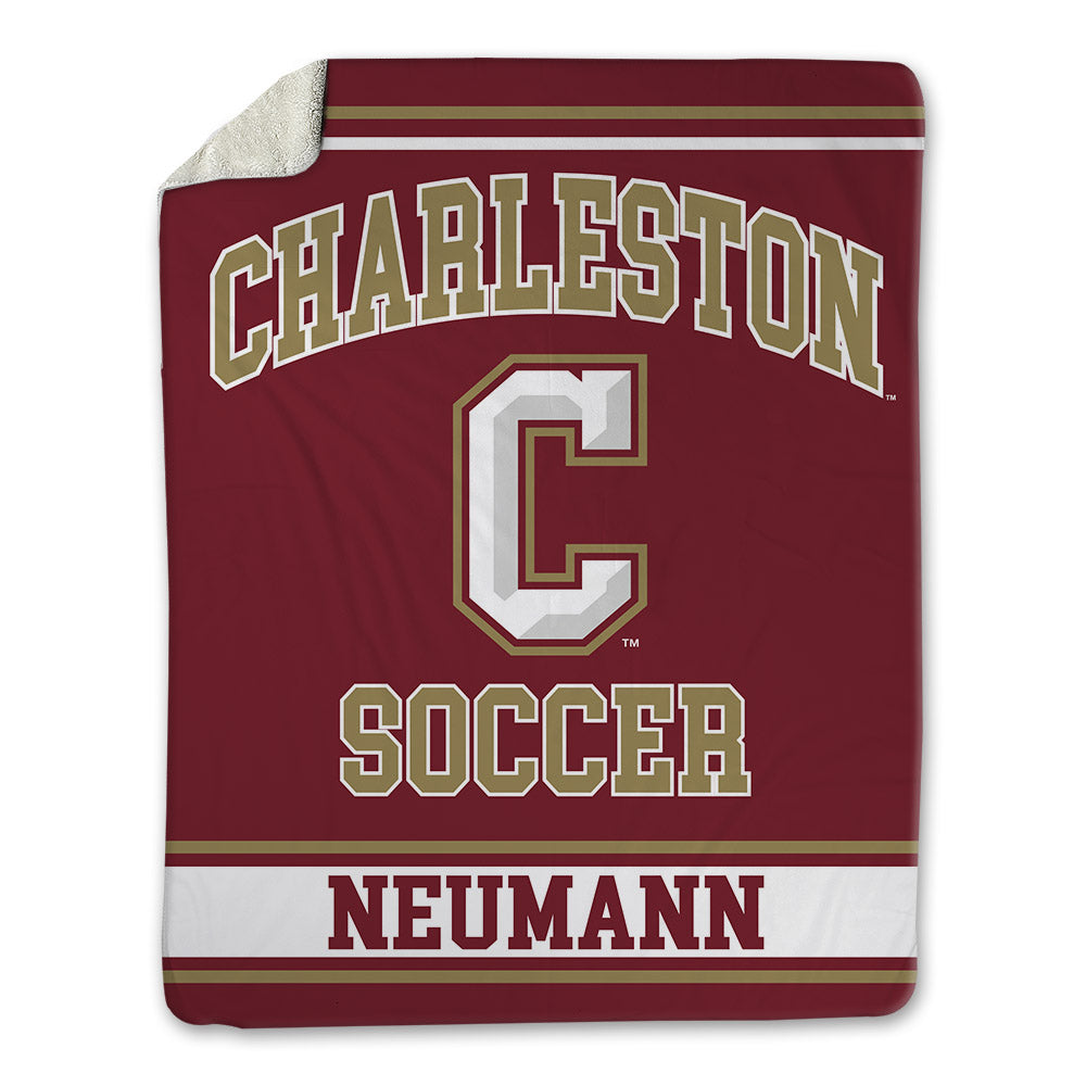 Charleston - NCAA Men's Soccer : Jack Neumann - Blanket-0