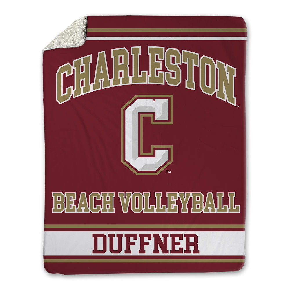 Charleston - NCAA Beach Volleyball : Ella Duffner - Blanket-0