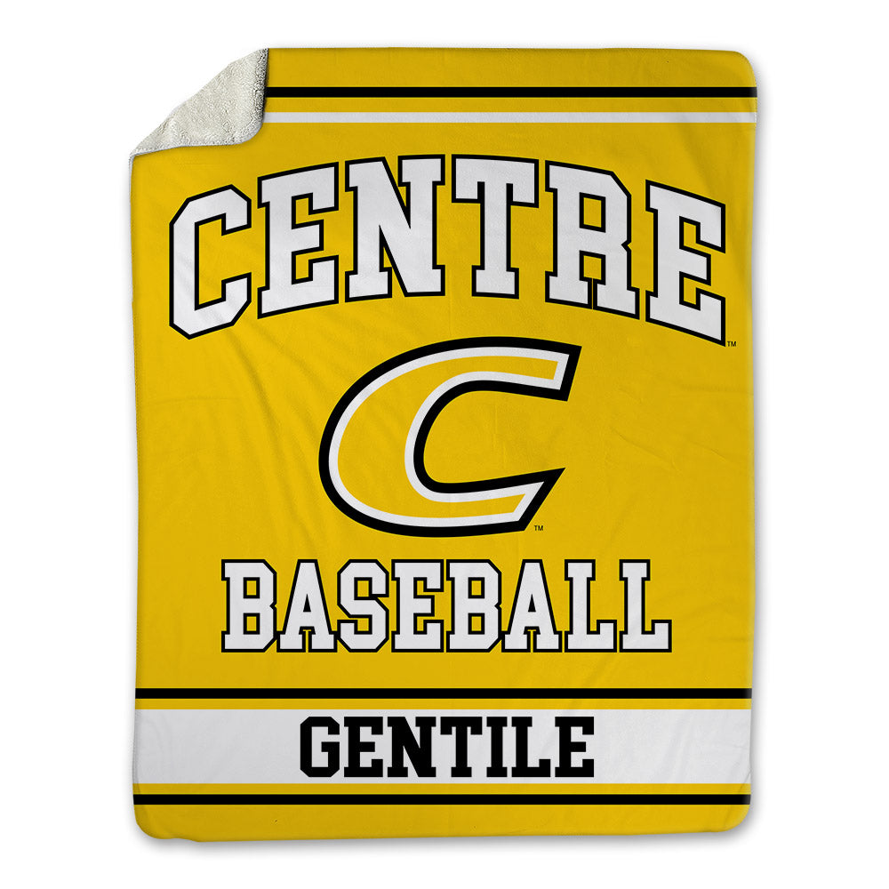 Centre College - NCAA Baseball : Austin Gentile - Blanket-0