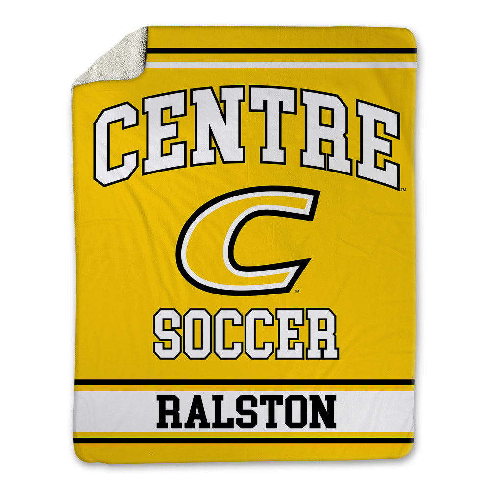 Centre College - NCAA Women's Soccer : Meg Ralston - Blanket-0