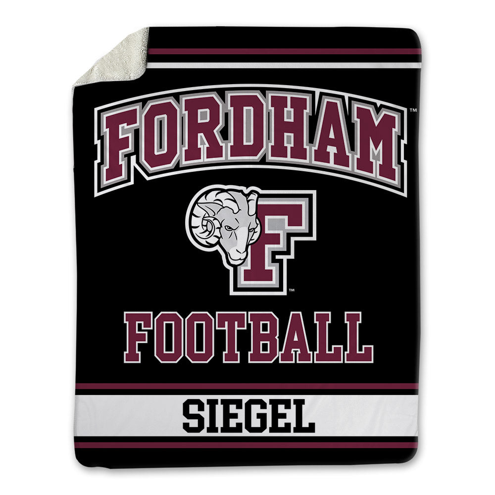 Fordham - NCAA Football : Cole Siegel - Blanket-0