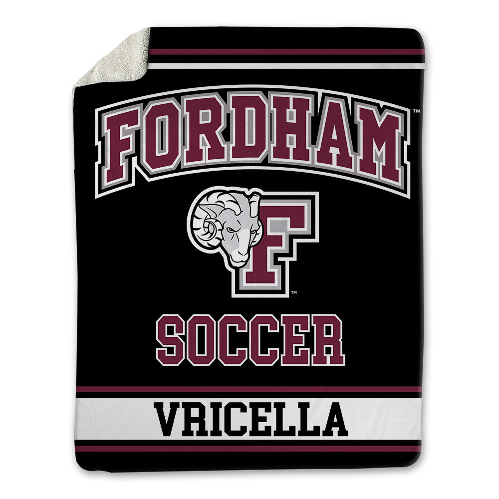 Fordham - NCAA Women's Soccer : Olivia Vricella - Blanket-0