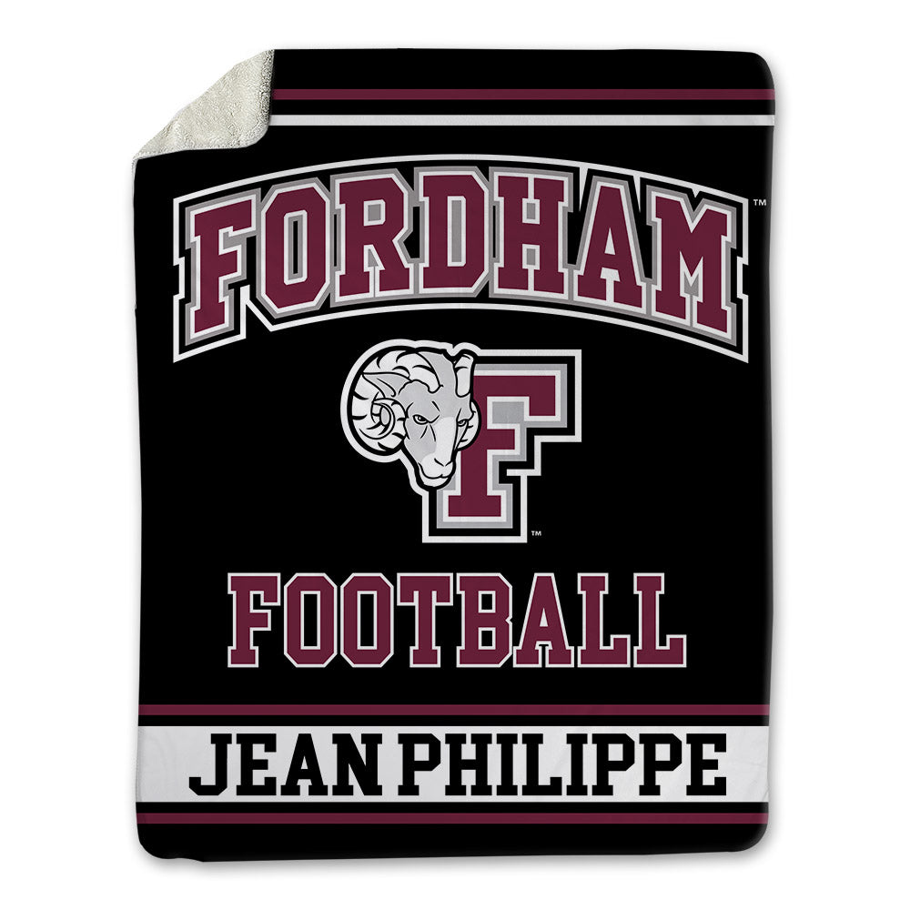 Fordham - NCAA Football : Nathan Jean Philippe - Blanket-0