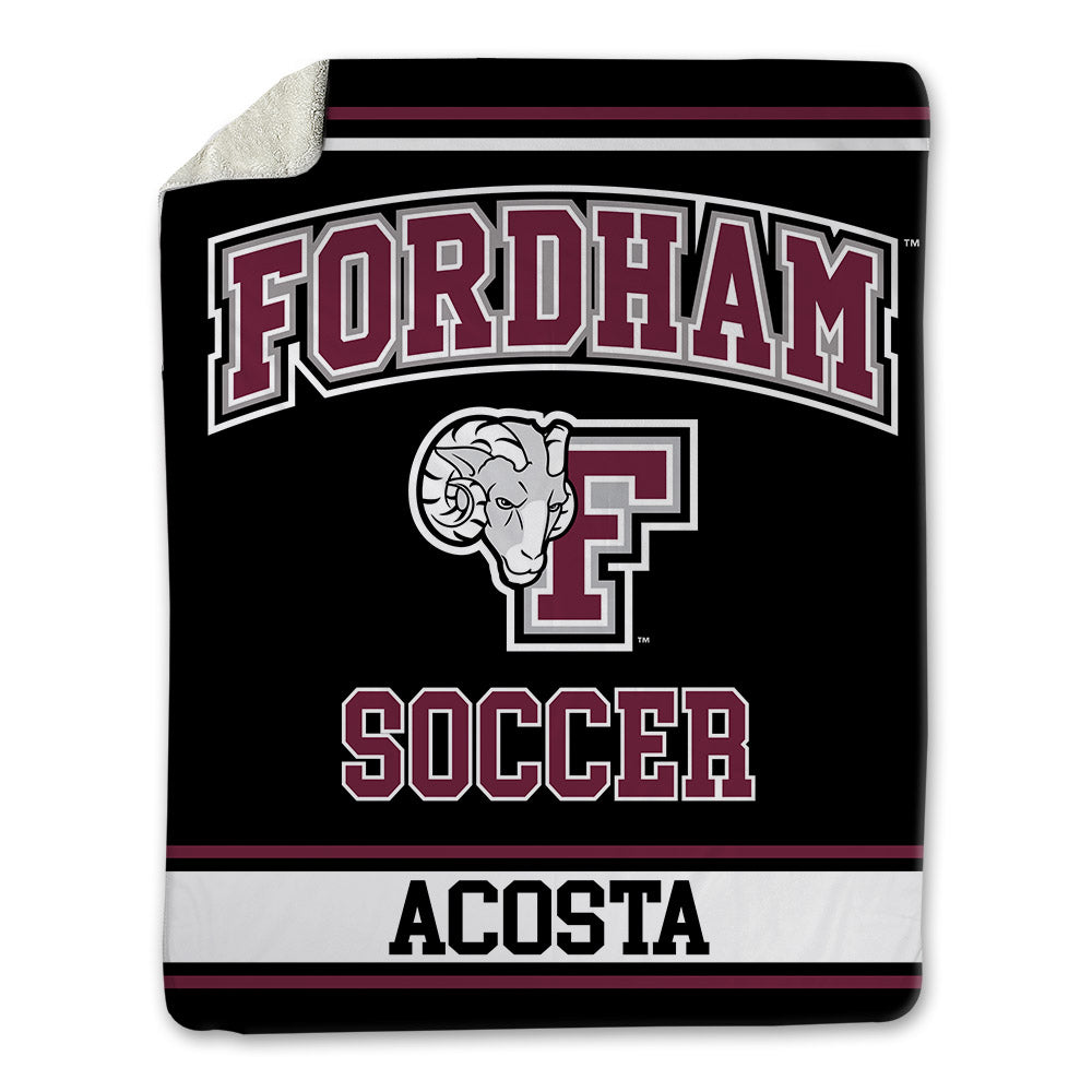 Fordham - NCAA Women's Soccer : Julia Acosta - Blanket-0