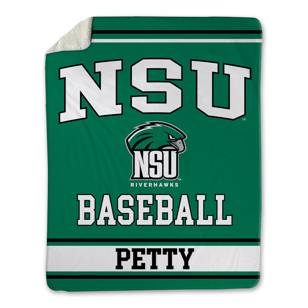Northeastern State - NCAA Baseball : Preston Petty - Blanket-0