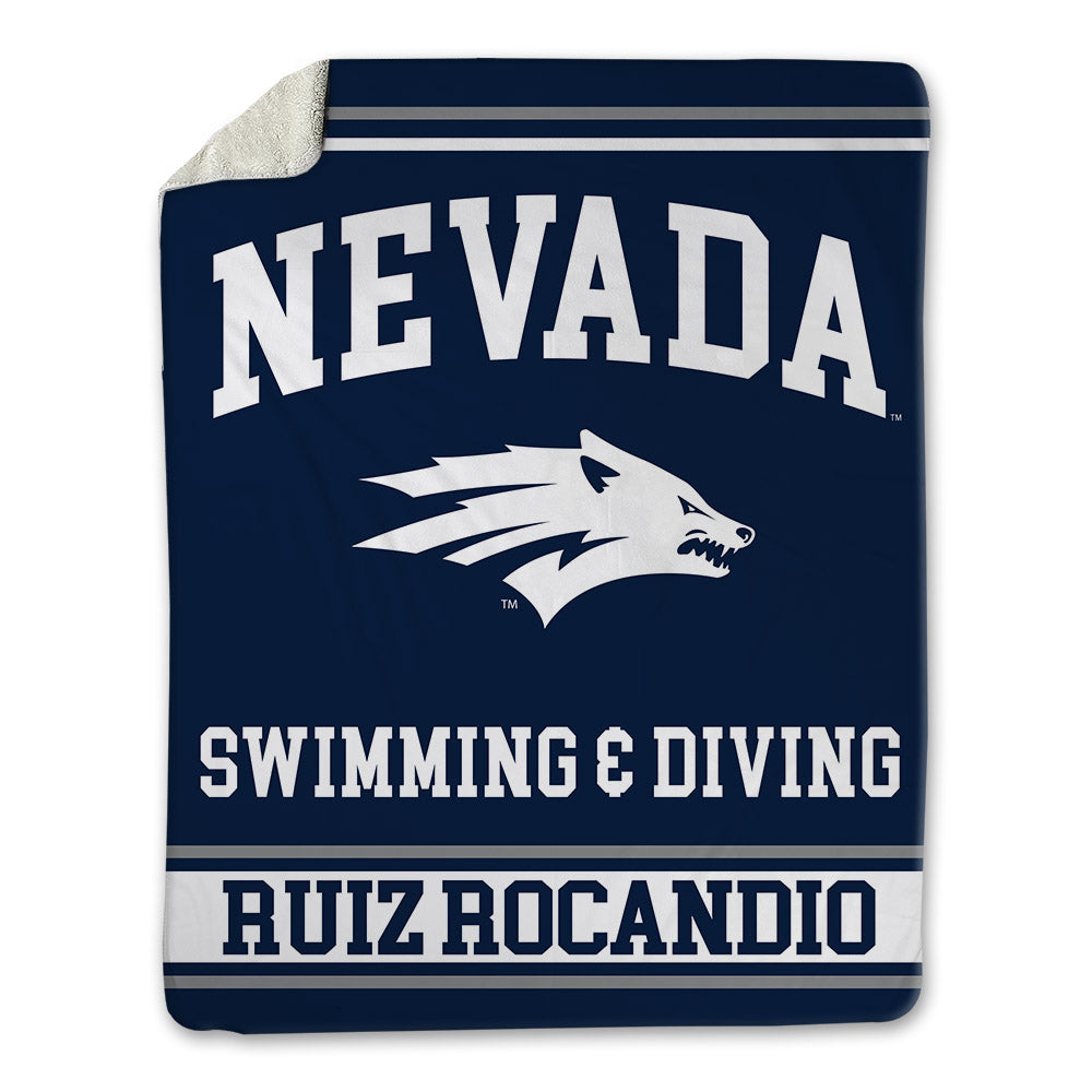 Nevada - NCAA Women's Swimming & Diving : Citlali Ruiz Rocandio - Blanket-0