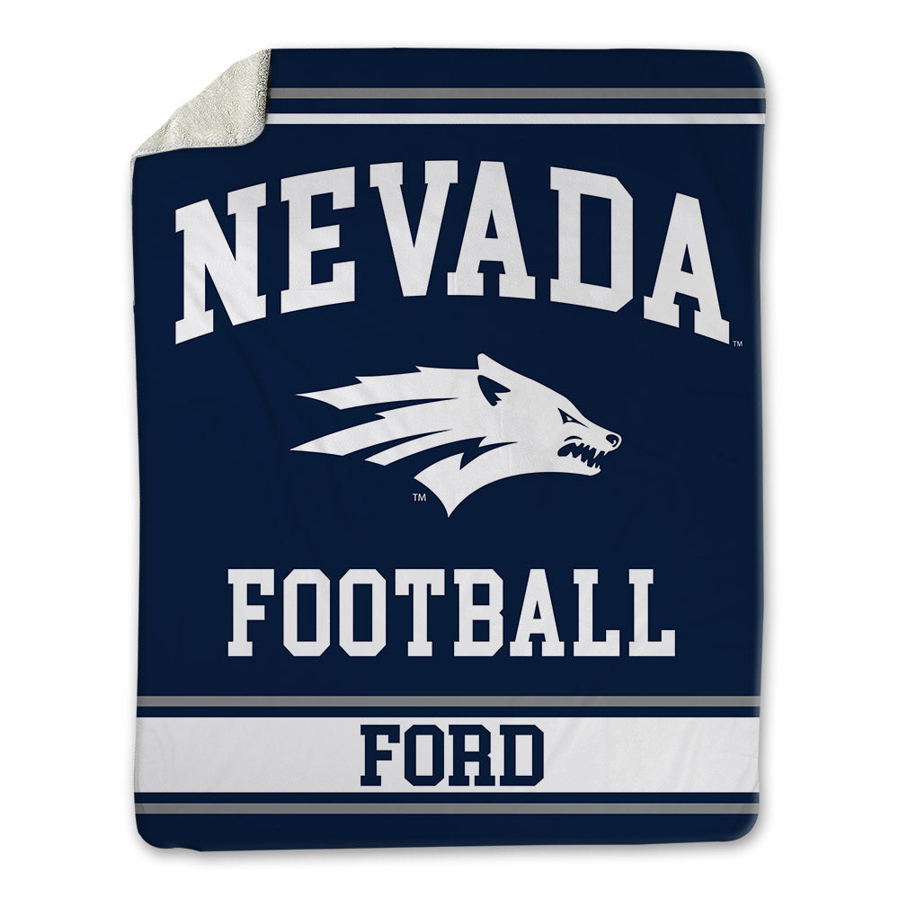 Nevada - NCAA Football : Mykel Ford - Blanket-0