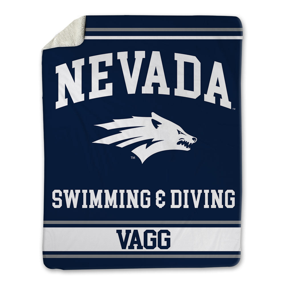 Nevada - NCAA Women's Swimming & Diving : sal vagg - Blanket-0