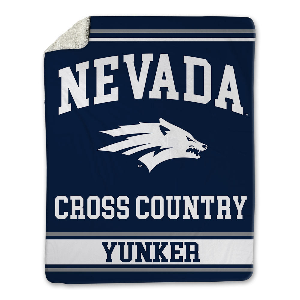 Nevada - NCAA Men's Cross Country : Edward Yunker - Blanket-0