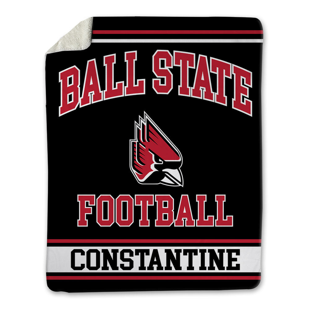Ball State - NCAA Football : Jackson Constantine - Blanket-0