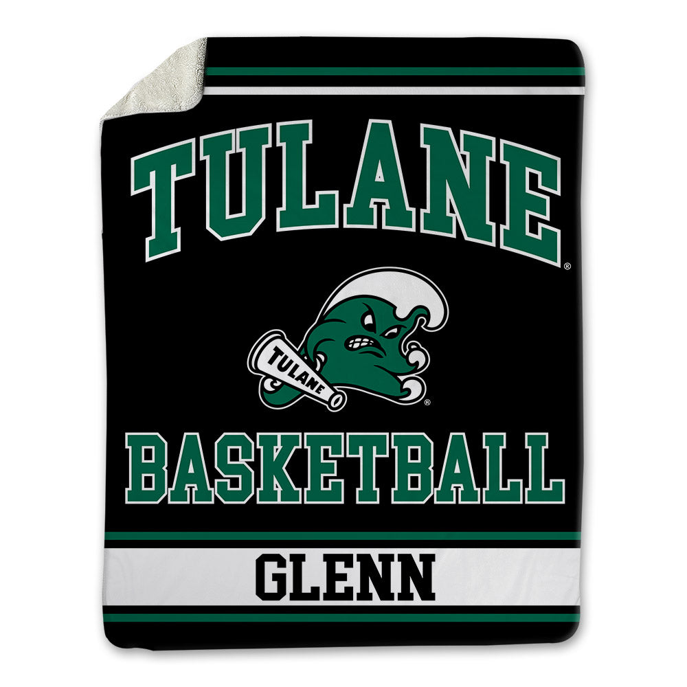 Tulane - NCAA Men's Basketball : Gregg Glenn - Blanket-0