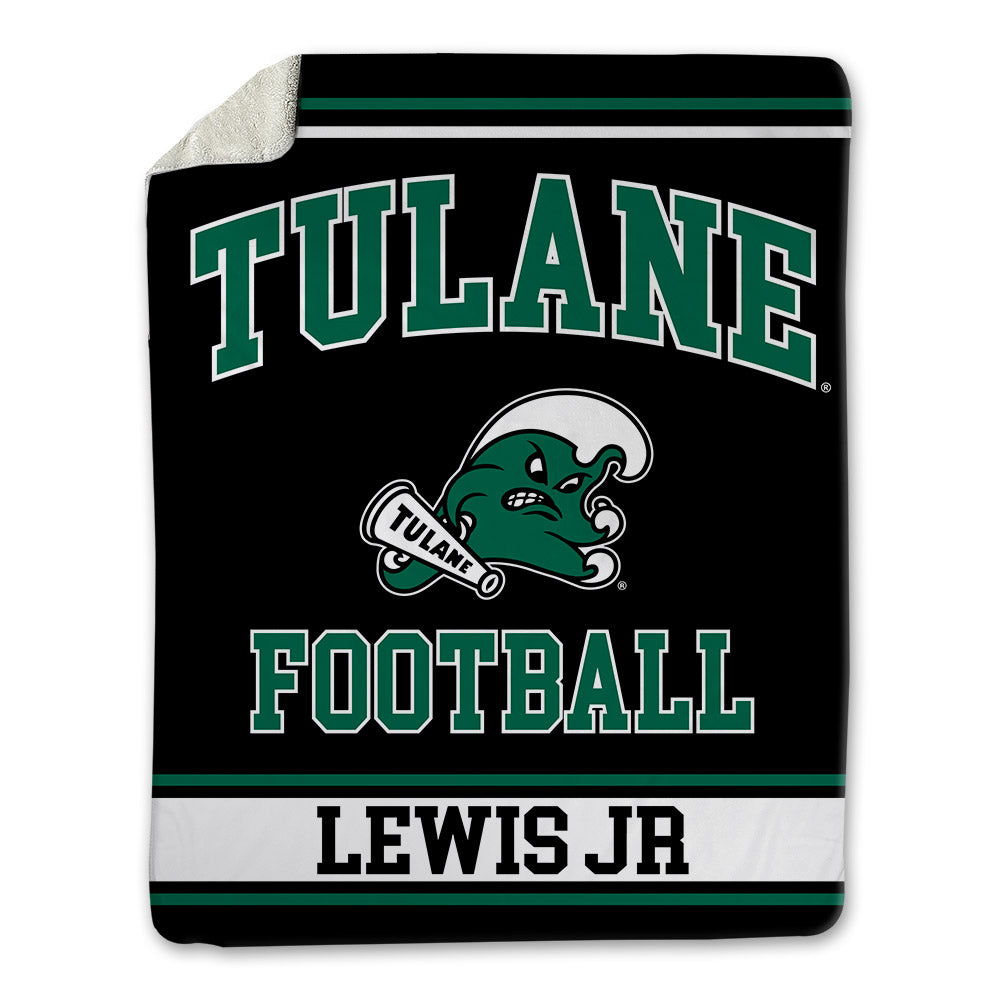Tulane - NCAA Football : Zycarl Lewis Jr - Blanket-0