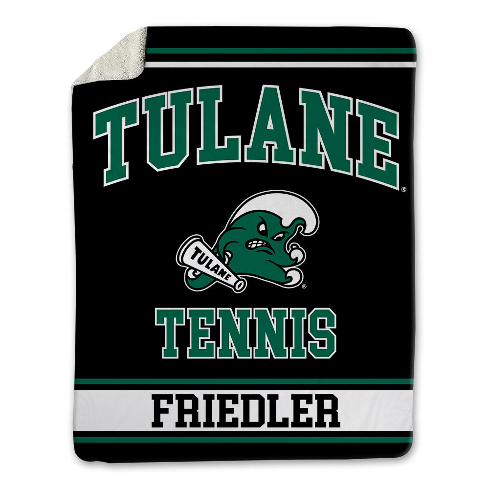 Tulane - NCAA Men's Tennis : Asaf Friedler - Blanket-0