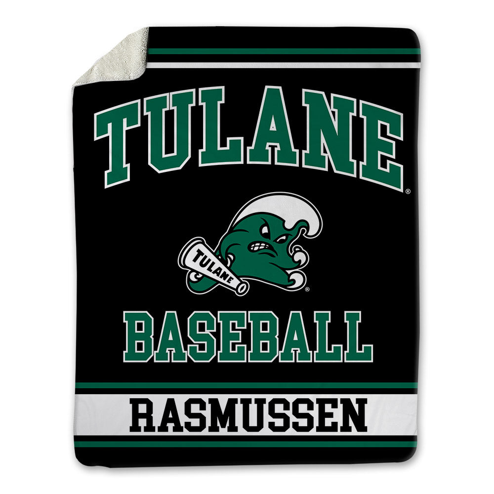 Tulane - NCAA Baseball : Connor Rasmussen - Blanket-0