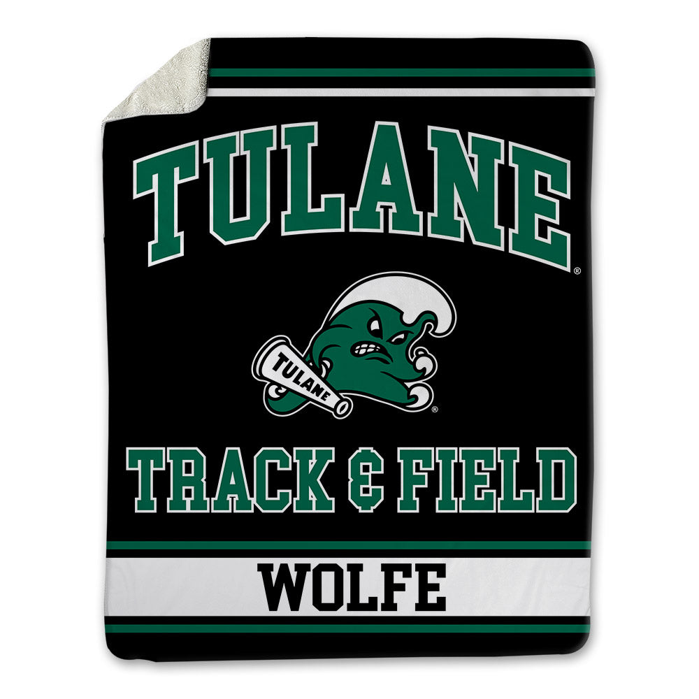 Tulane - NCAA Women's Track & Field : Presley Wolfe - Blanket-0