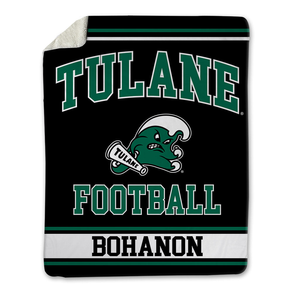 Tulane - NCAA Football : Bryce Bohanon - Blanket-0