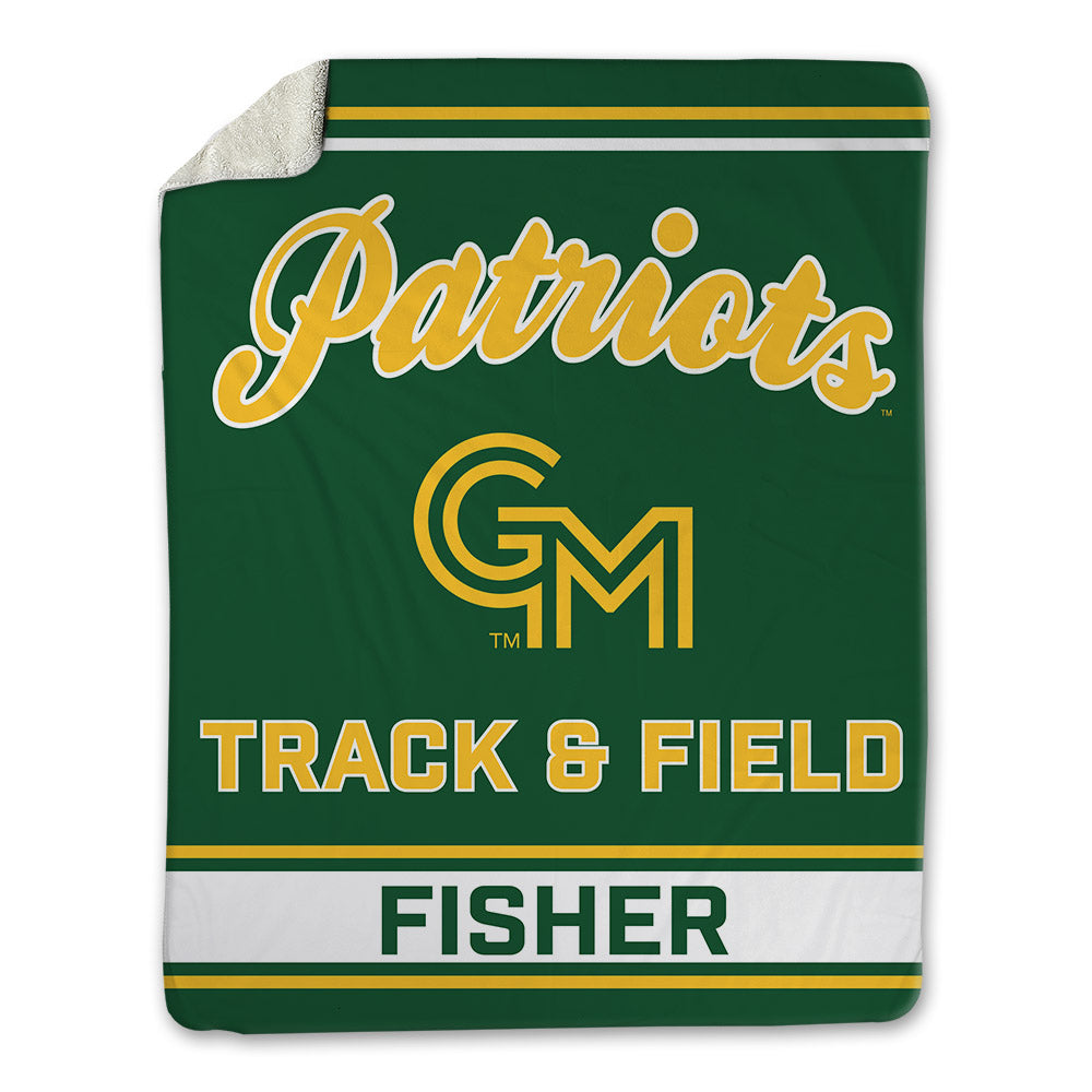 GMU - NCAA Men's Track & Field : Matthew Fisher - Blanket-0
