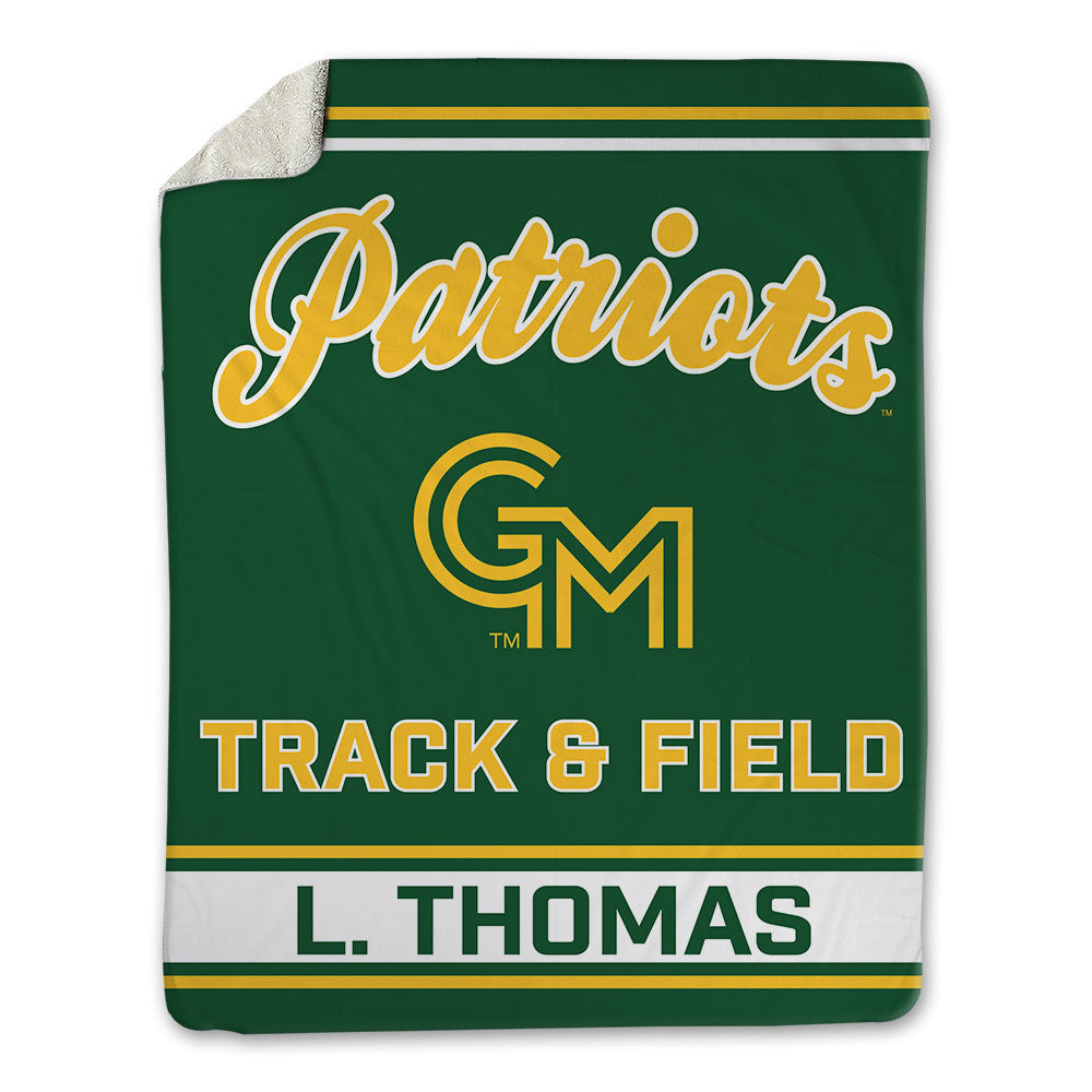 GMU - NCAA Women's Track & Field : Laila Thomas - Blanket-0