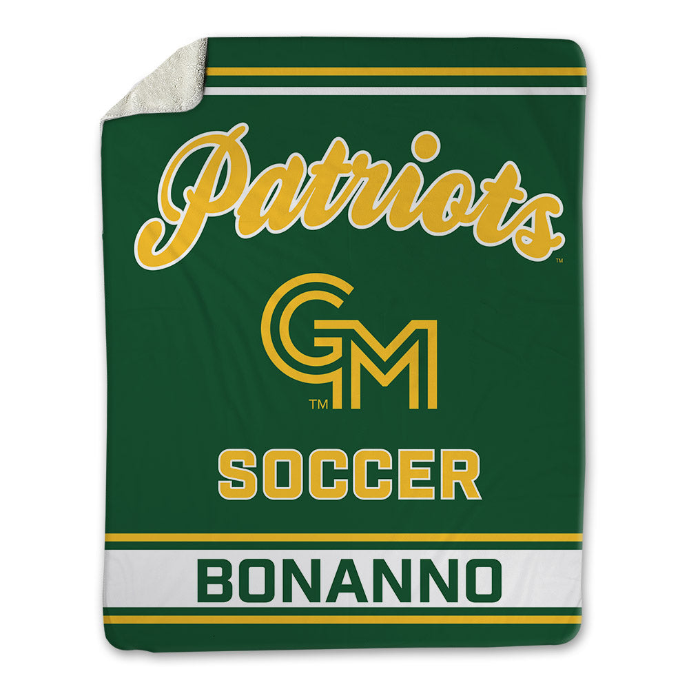 GMU - NCAA Women's Soccer : Adriana Bonanno - Blanket-0