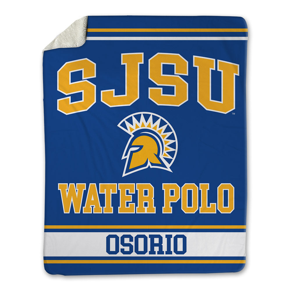 SJSU - NCAA Women's Water Polo : Jennine Osorio - Blanket-0