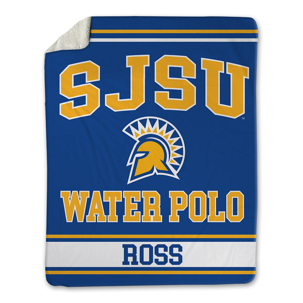 SJSU - NCAA Women's Water Polo : Jessica Ross - Blanket-0