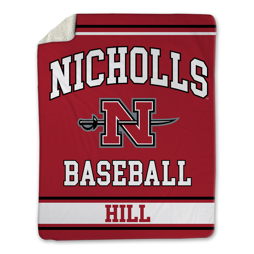 Nicholls State - NCAA Baseball : Dalton Hill - Blanket-0