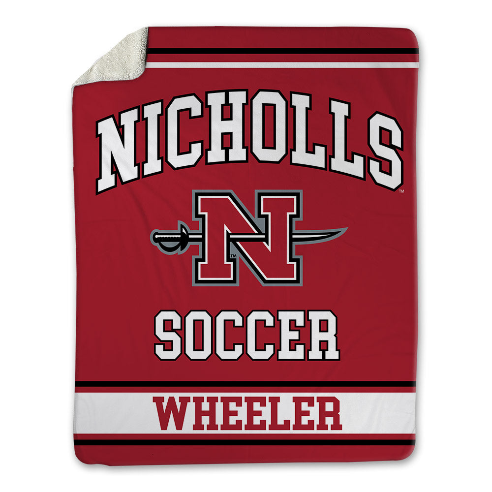 Nicholls State - NCAA Women's Soccer : Kaylin Wheeler - Blanket-0