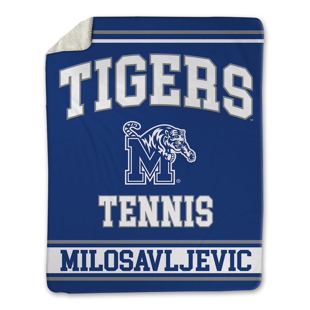 Memphis - NCAA Men's Tennis : Marko Milosavljevic - Blanket-0