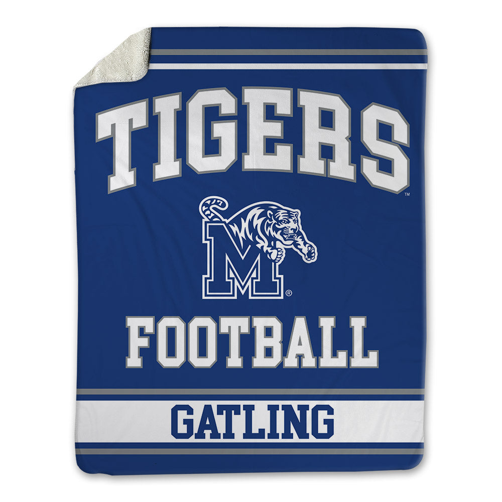 Memphis - NCAA Football : Jacari Gatling - Blanket-0