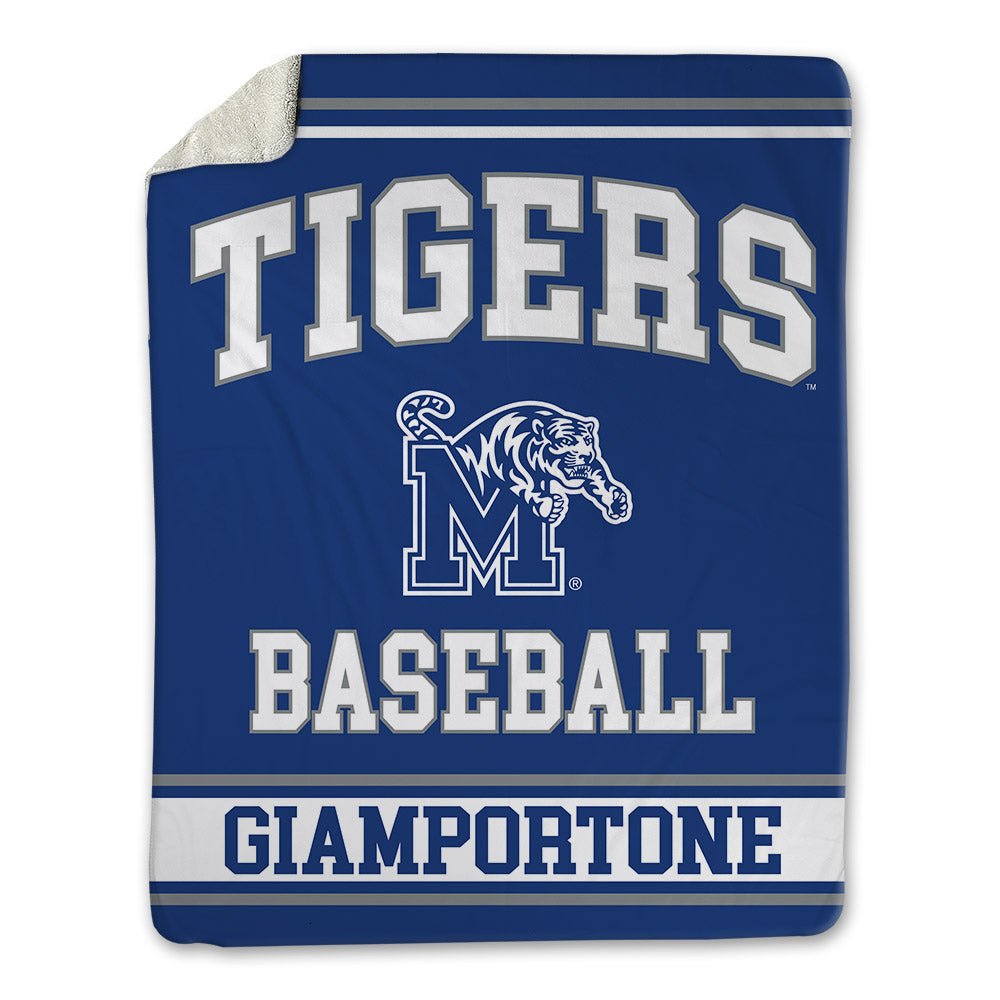Memphis - NCAA Baseball : Seth Giamportone - Blanket-0