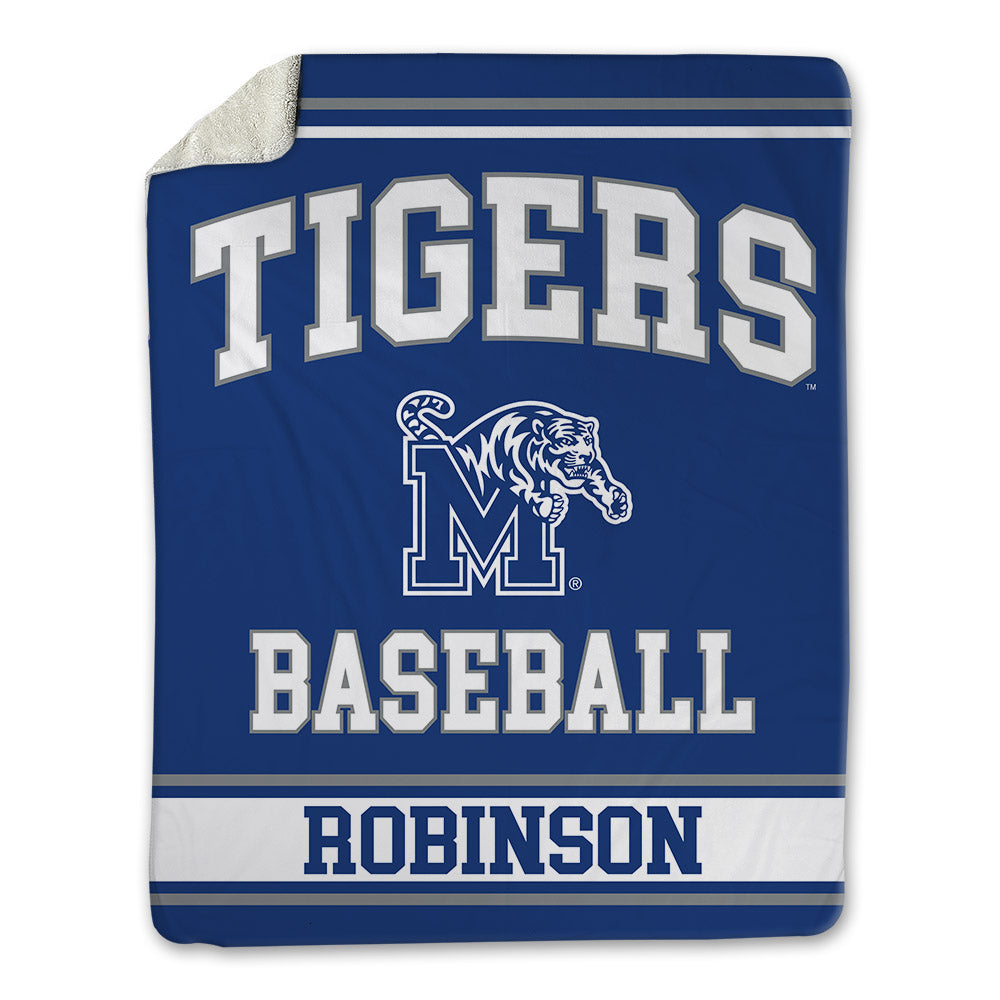 Memphis - NCAA Baseball : Caden Robinson - Blanket-0
