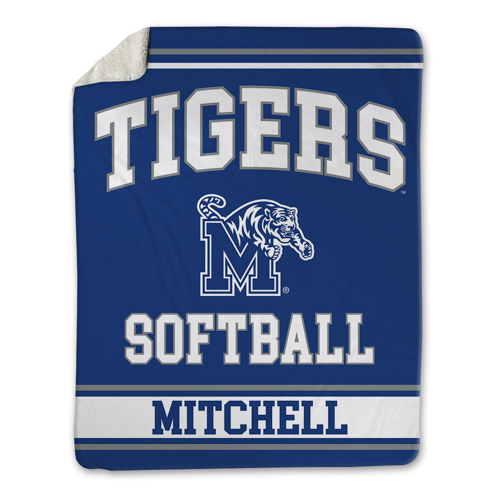 Memphis - NCAA Softball : Jaila Mitchell - Blanket-0