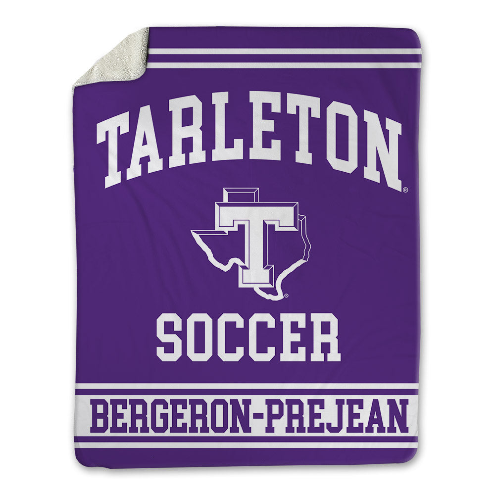 Tarleton State - NCAA Women's Soccer : Isa Bergeron-Prejean - Blanket-0