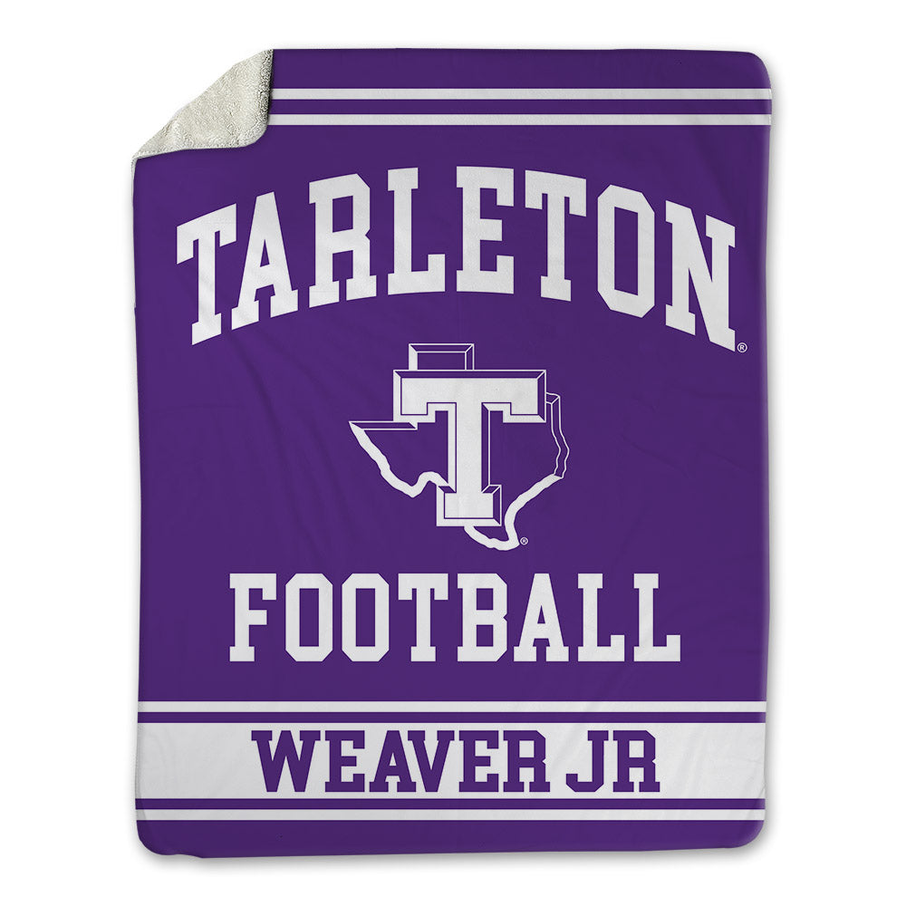 Tarleton State - NCAA Football : Rodrick Weaver Jr - Blanket-0